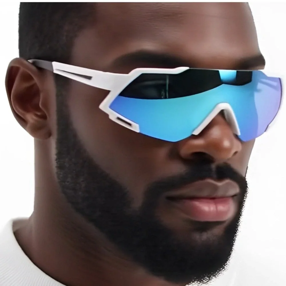 UV Protection Motorcycle Sunglasses Cricket, Driving Fishing Anti-fog Lens Gafas